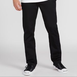 Volcom Black Chinos